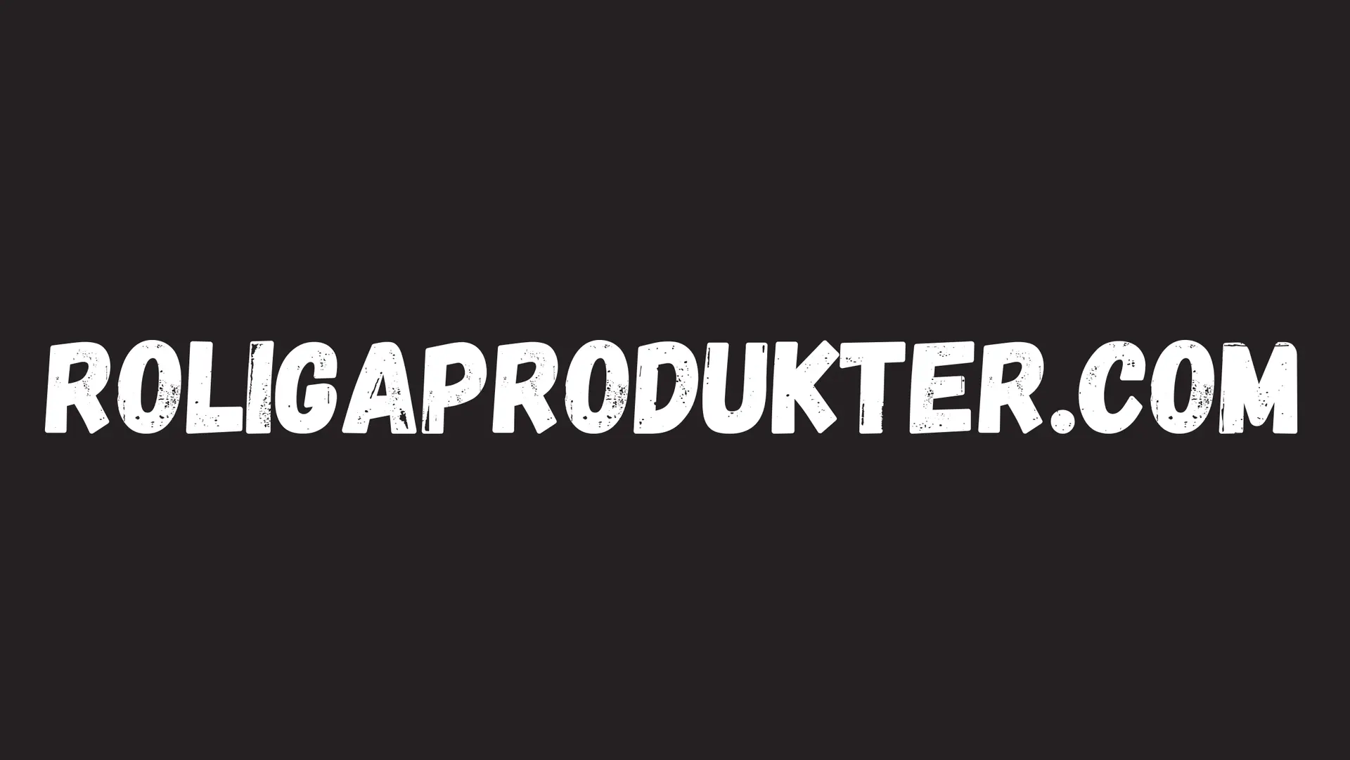 Banner for Roligaprodukter.com